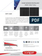 Painel Solar Half Cell Mono Cristalino Perc - Serrana Solar