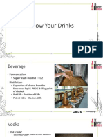 Know Your Drinks