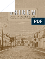 Origem Dos Nomes Dos Municipios Alagoanos