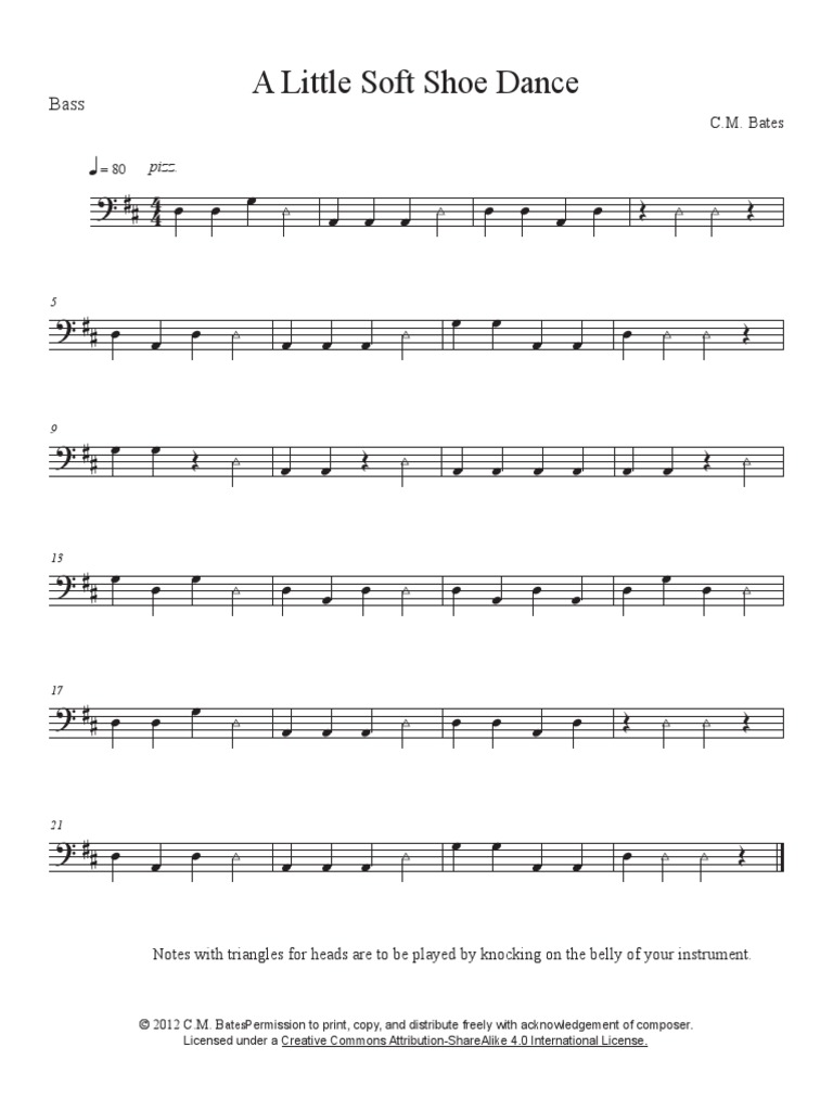 BASSA Little Soft Shoe Dance Bass PDF