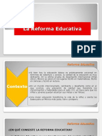 Nueva Reforma Educativa