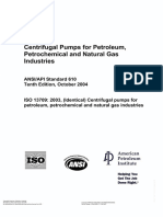 Centrifugal Pumps For Petroleum, PDF