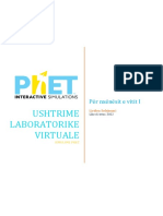 Ushtrime Laboratorike Virtuale - Viti Parë