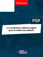 PDF de Poche Vocabulaire Anglais Medecins PDF