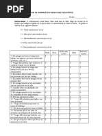 Cuestionario OCI-R para TOC | PDF | Sicología