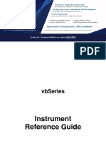 GE - Commtest Vbseries Reference Guide