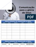 Comunicação para A Glória de Deus