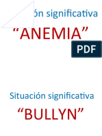 Situación Significativa - Anemia