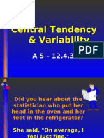 Central Tendency &amp Variability As 12.4.3