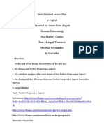 Semi Detail Lesson Plan English PPA