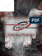 Critical Mass Training Program PDF