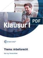 Klausur Arbeitsrecht