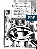 Manual de Investigacao Emciencias Socials: Raymond Quivy Luc Van Campenhoudt