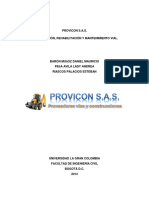 PROVICON S.A.S. (Creacion de Empresa)