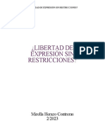 Libertad de Expresión Sin Restricciones