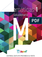 Matematicas 1 Innova Solucionario 2022 PDF