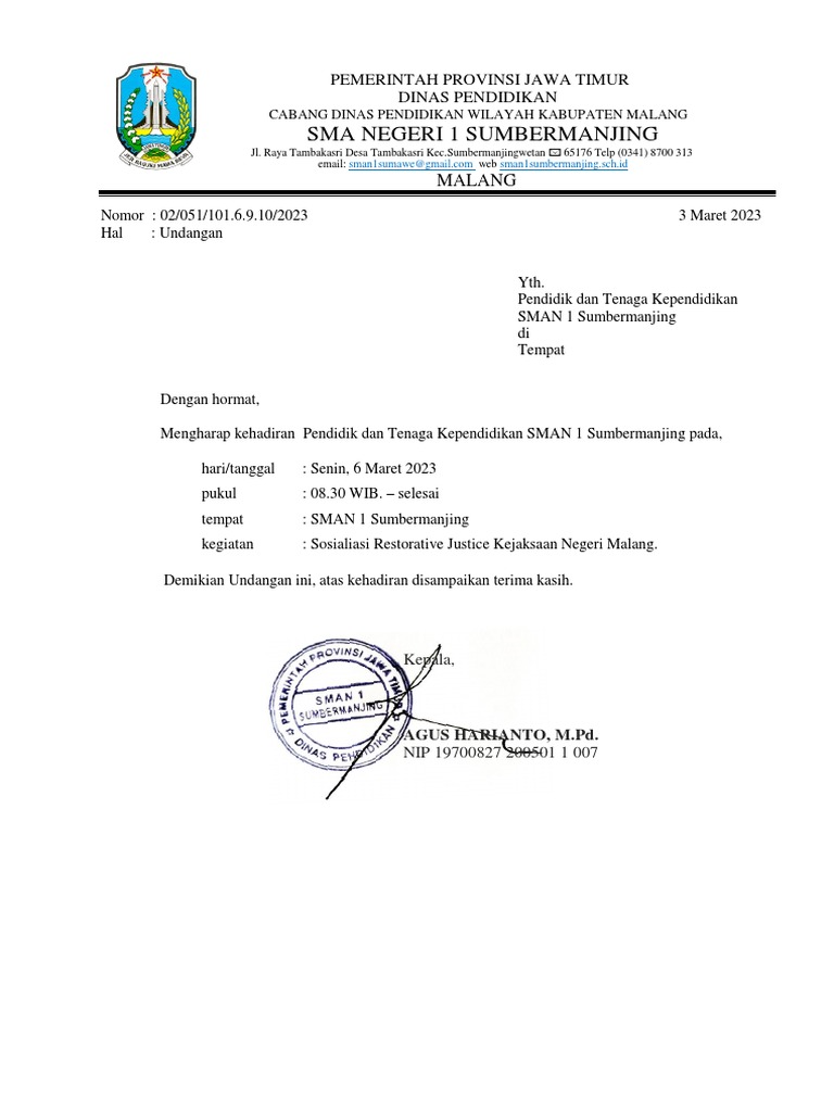 Undangan RJ | PDF