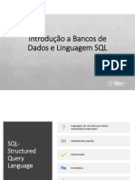 Introdução SQL e Bancos de Dados