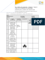 Anexo 1 - Tarea 2 - Identificación y Análisis Del Contexto Local