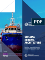 LMA - Diploma in Naval Architecture - FINAL2022 PDF