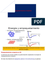 Empaquetamiento Cristalino