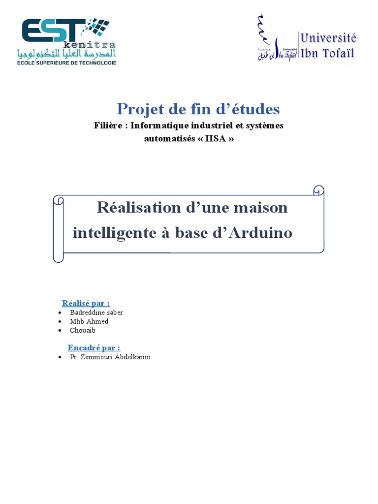 Maison Intelligente avec Arduino | PDF | Domotique