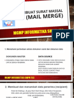 Membuat Surat Massal (Mail Merge)