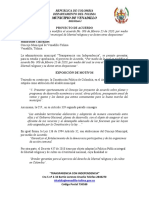 Proyecto Acuedo Modificiacion Acuerdo 006 de 2022