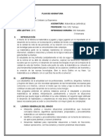 Plan de Asignatura de Matemáticas 6°-2015