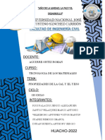 Informe de Tecnologia de Materiales