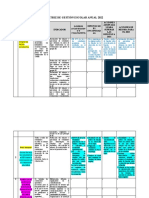 Matriz de Gestión Escolar Anual 2022