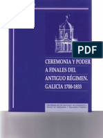 Ceremonia y Poder en Galicia A Finales D PDF