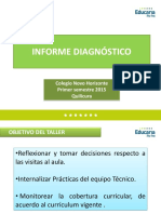 Informe Diagnóstico Asesoría Colegio Novo Horizonte PDF