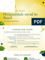 Brazilian Social Inequalities Thesis Defense by Slidesgo