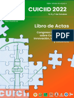 CUICIID Libro de Actas Dos Ponencias I Montes