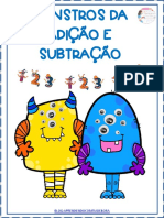 COLEÇÃO APRENDENDO COM A TIA  DÉBORA - CADERNO DE ATIVIDADE  DE LÍNGUA PORTUGUESA TRABALHANDO COM MONSTROS DA ADIÇÃO E SUBTRAÇÃO .pdf