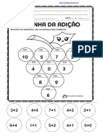 Coleção Professora Ingrid Moraes - Projeto Atividade Interativa de Cuvinha Da Adição e Subtração PDF