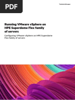 Running VMware Vsphere On HPE Superdome Flex Family of Servers