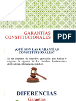 Garantías Constitucionales