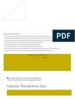 Obtener Thread Id en Java - Delft Stack