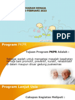 Presentasi Kinerja Program Lansia UPTD PUSKESMAS PARAMASAN