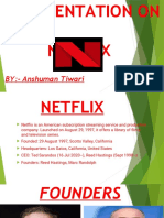 Netflix Present by (Anshuman Tiwari)