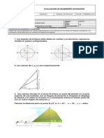 Bimestral de Matemáticas Grado 10 Primer Periodo