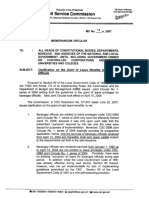mc12s2007 - Leave Benefits of Barangay Officials PDF