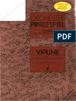 Orchester Probespiel. Test Pieces For Orchestral Auditions Band 1