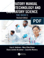 Laboratory Manual For Biotechnology and Laboratory Science The Basics