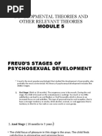 Developmental Theories and Other Relevant Theories