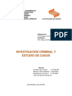 Investigacion Criminal y Estudios de Casos