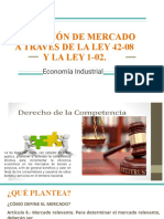 Definición de Mercado A Través de La Ley 42-08 y La Ley 1-02