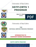 USC-NSTP CWTS 1 Presentation - CBM - 12032022 - Final